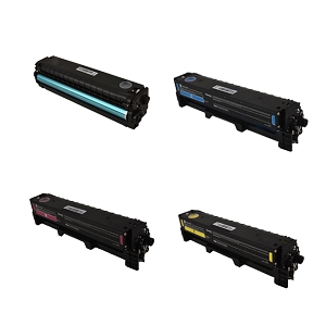 Compatible Lexmark C3210 4 Pack Toner Cartridges C3224, C3326, MC3224, MC3326, MC3224