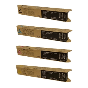 Made By Ricoh 4 Pack IM C400F SET Black, Cyan, Magenta, Yellow  Toner Cartridge for Ricoh, Lanier, or Savin