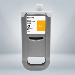 Compatible Canon PFI-2700OR, 5295C001AA Orange Ink Cartridge, 700ML