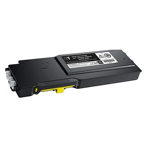 Compatible Dell 593-BCBD Yellow Toner Cartridge Extra High Yield for Dell S3840, S3845