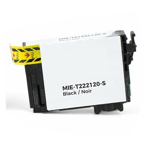 Compatible Epson T222 T222120-S  T222XL Black Ink Cartridge, for Expression Home XP-5200, WorkForce WF-2960