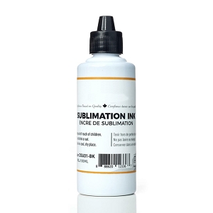 Dye Sublimation Ink for Epson, Black, 100 ml / Bottle, Premium, For All Epson 4-Color Printers