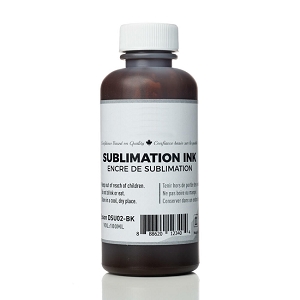 Dye Sublimation Ink for Epson, Black, 100 ml / Bottle, Standard, For All Epson 4-Color Printers