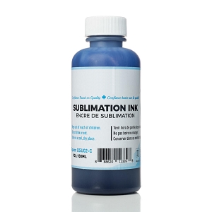 Dye Sublimation Ink for Epson, Cyan, 100 ml / Bottle, Standard, For All Epson 4-Color Printers