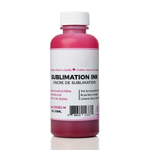 Dye Sublimation Ink for Epson, Magenta, 100 ml / Bottle, Standard, For All Epson 4-Color Printers