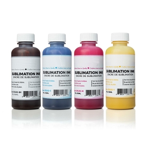 Dye Sublimation Ink for Epson, 4-Color Combo, 100 ml / Bottle, Standard, For All Epson 4-Color Printers
