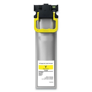 Compatible T10W T10W400 Yellow Ink Cartridge High Yield for Epson, For WorkForce Pro WF-C5390, Pro WF-C5890