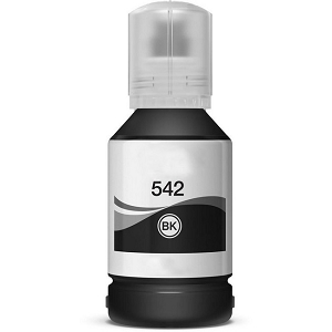 Compatible Epson T542 T542120-S  Black Ink Bottle Extra High Yield, for EcoTank Pro, and WorkForce..