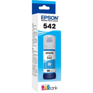 Made By Epson T542 T542220-S Cyan Ink Bottle Extra High Yield, for EcoTank Pro, and WorkForce..