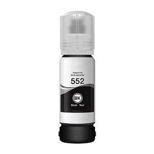 Compatible Epson T552 T552020-S  Black Ink Bottle High Yield, for ET-8500, 8550
