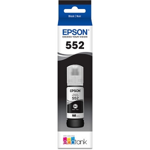 Made By Epson T552 T552020-S  Black Ink Bottle High Yield, for ET-8500, 8550
