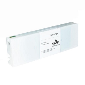 Compatible Epson T636100 700ml Photo Black Ink Cartridge High Yield