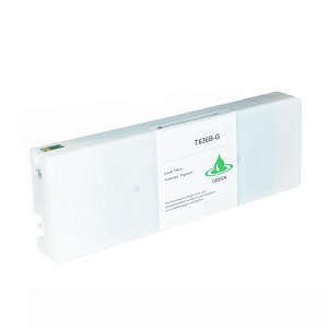 Compatible  Epson T636B00 700ml Green Ink Cartridge High Yield