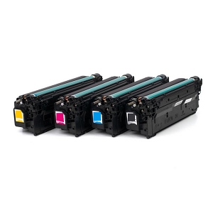Compatible HP 212X Toner Cartridge Combo BK/C/M/Y - with Chip, for MFP M578f, MFP M578c, M554dn Printer