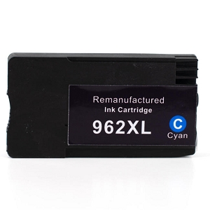 Compatible HP 962XL 3JA00AN  Cyan High Yield Ink Cartridge OfficeJet Pro 9010, 9015, 9016, 9018, 9020, 9025, 9028