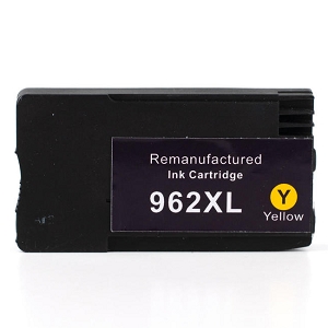 Compatible HP 962XL 3JA02AN  Yellow High Yield Ink Cartridge OfficeJet Pro 9010, 9015, 9016, 9018, 9020, 9025, 9028