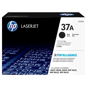 Made By  HP 37A CF237A Black Toner Cartridge LaserJet Enterprise Flow MFP M607 M608 M609 M631 M632 M633