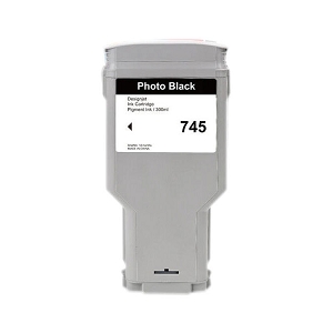 Compatible HP 745 F9K04A Photo Black Ink Cartridge 350Ml, for DesignJet Z2600 Z5600