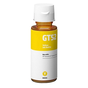 Compatible HP GT52 M0H56AA  31/32XL Yellow Ink Bottle 70ml, for DeskJet, InkTank