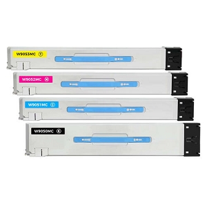 Compatible 4 Pack HP W9050MC W9051MC W9052MC W9053MC Toner Cartridge Combo BK/C/M/Y