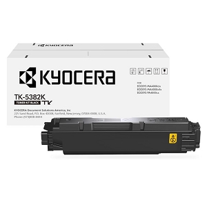 Made By Kyocera TK-5382K 1T02Z00US0 Black Toner Cartridge, for ECOSYS MA4000cifx, MA4000cix, PA4000cx