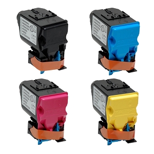 Compatible Konica Minolta 4 Pack TNP-51 TNP51 SET BK,C,M,Y Toner Cartridge, for Bizhub C3110