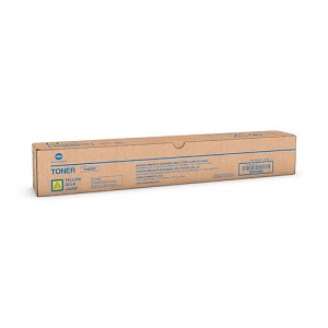 Made By Konica Minolta  TN-626 TN626Y ACV1230  Yellow Toner Cartridge, for Bizhub C450i, C550i, C650i