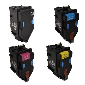 Compatible Konica Minolta TNP81 SET  Toner Cartridge SET, BK, Y, M, C for Bizhub C3300i, Bizhub C4000i