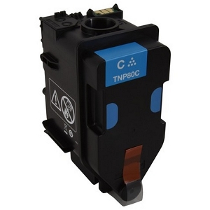 Compatible Konica Minolta TNP81C AAJW431  Cyan Toner Cartridge, for Bizhub C3300i, Bizhub C4000i