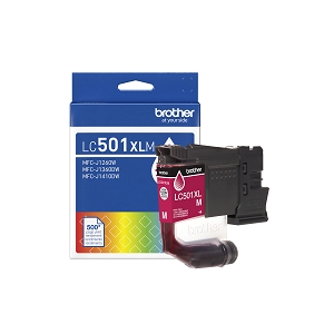 Made By Brother LC501XLM High Yield Magenta Ink Cartridge, for MFC-J1260DW, J1260W, J1360DW, J1410DW