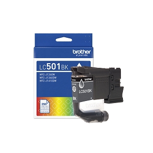 Made By Brother LC501BKS Standard Yield Black Ink Cartridge, for MFC-J1260DW, J1260W, J1360DW, J1410DW