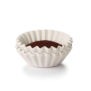 Commercial-Grade Paper Basket Coffee Filters for Coffee Brewing, 100Pcs/Pack