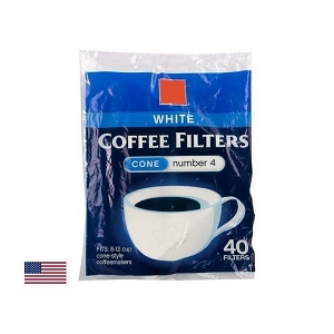 Paper Cone Coffee Filter #4 40Pcs/Pack