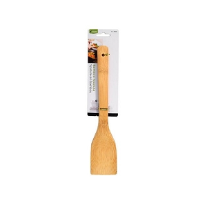 Kitchen Bamboo Spatula for Non-Stick Pan and Pot, 12