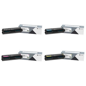Made By Lexmark 20N0H10 20N0H20 20N0H30 20N0H40 Toner Cartridge Combo High Yield BK/C/M/Y