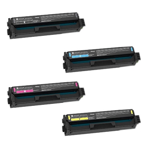 Compatible Lexmark 20N1X SET 4 Pack Toner Cartridge Combo Extra High Yield BK/C/M/Y