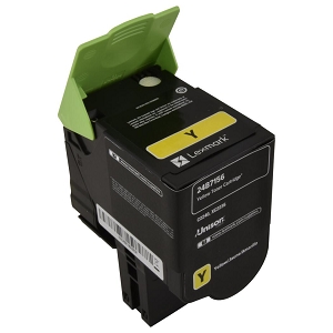 Made By Lexmark 24B7156 Yellow Toner Cartridge