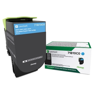 Made By Lexmark 71B10C0 Cyan  Toner Cartridge CS317, CX317, CS417, CX417, CS517, CX517