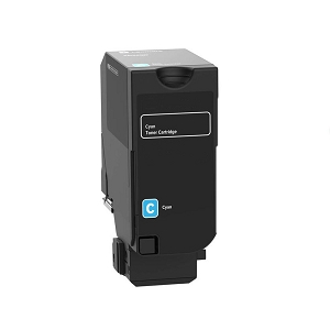 Compatible Lexmark 71C10C0 Cyan Toner Cartridge