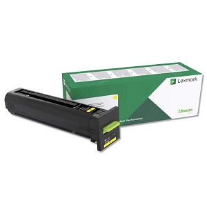 Made By Lexmark 72K1XY0 72K1X40  72K0X40  Yellow Return Program Toner Cartridge Extra High Yield 