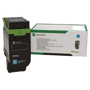 Made By Lexmark 75M1HC0 Original Cyan Return Program Toner Cartridge High Yield