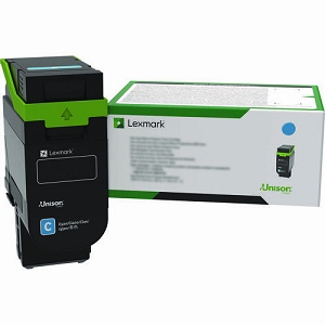 Made By Lexmark 75M1XC0 Original Cyan Return Program Toner Cartridge Extra High Yield