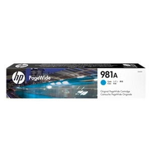 Made By HP J3M68A (Made By  HP 981A) Laser Toner Cartridge Cyan, for Enterprise Color 556 586