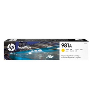 Made By HP J3M70A (Made By  HP 981A) Laser Toner Cartridge Yellow, for Enterprise Color 556 586