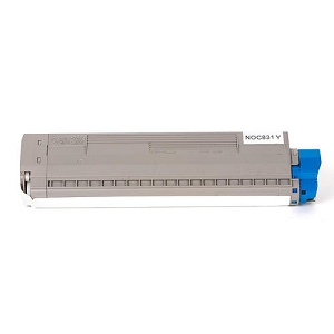 Compatible Okidata C831 44844509 Compatible Yellow Toner Cartridge, For C and MC Series