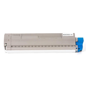 Compatible Okidata C831 44844512 Compatible Black Toner Cartridge, For C and MC Series