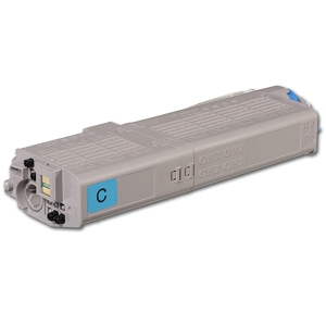 Compatible OKIDATA 46490603 High Yield Laser Toner Cartridge Cyan C532, C532DN, MC573