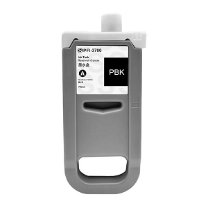 Compatible Canon PFI-3700PBK 6444C001AA Photo Black 700ML Ink Cartridge