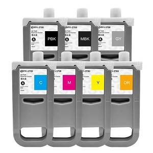 Compatible Canon PFI-2700 PFI-3700 7Pack Combo Ink Cartridge