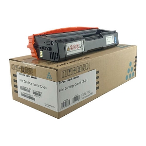 Made By Ricoh 408337 M C250H Cyan Toner Cartridge High Yield, For M C250, P C301, C311
